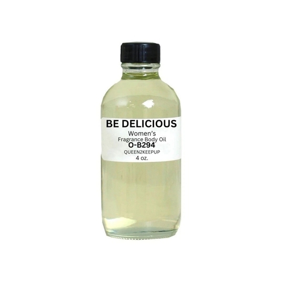 Be Delicious (Women) Body Oil 4 oz Fragrance All Natural Pure Uncut Scent - Picture 1 of 5